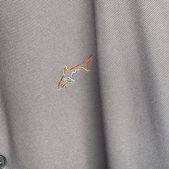 Greg Norman Collection Gray Polo Shirt - Picture 4 of 4